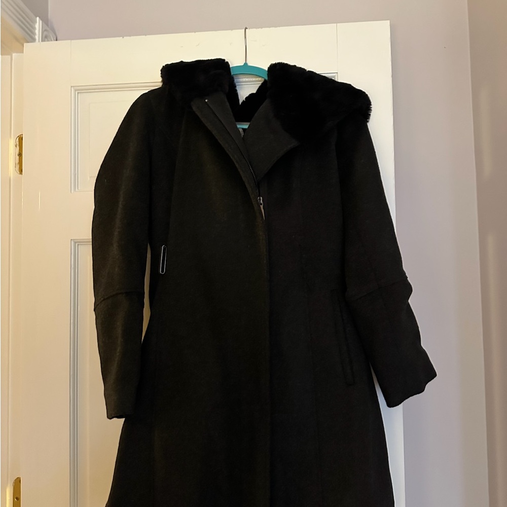 Calvin Klein Black Trench Coat